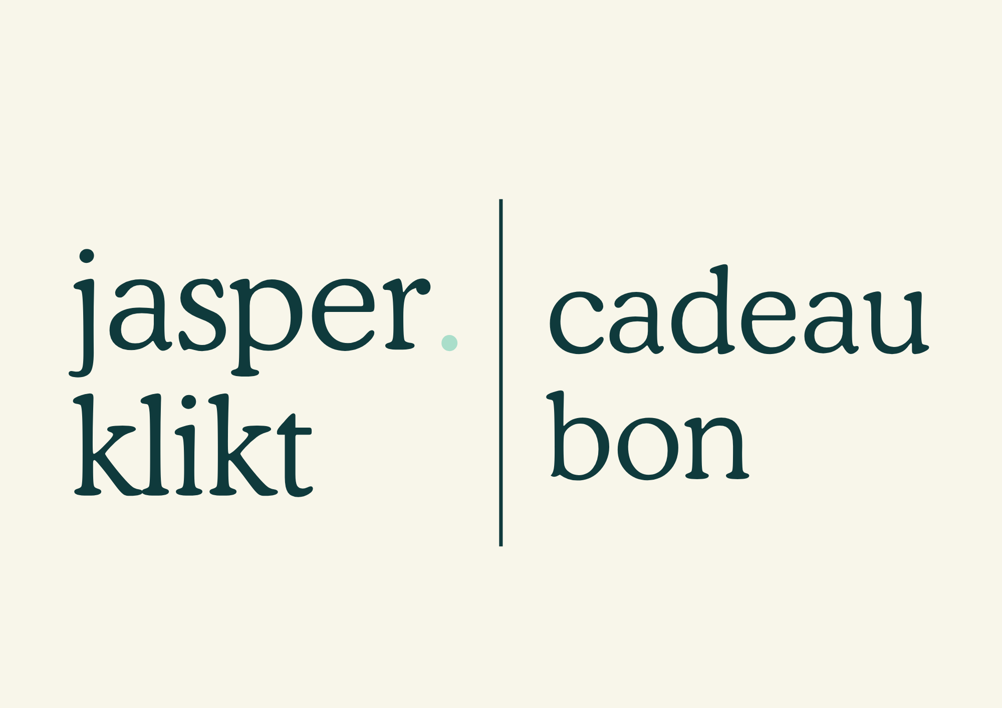 Voorbeeld van een jasper.klikt cadeaubon